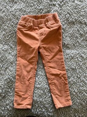 Rust Orange Kids' Pull-On Pants